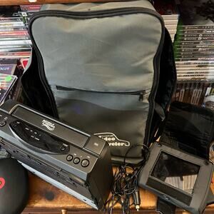 Mobile cinema vhs player and headrest tv